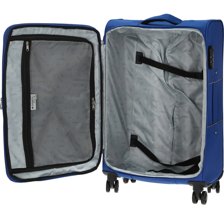 Gabol Lisboa - 4-Rollen-Trolley 67 cm M blue