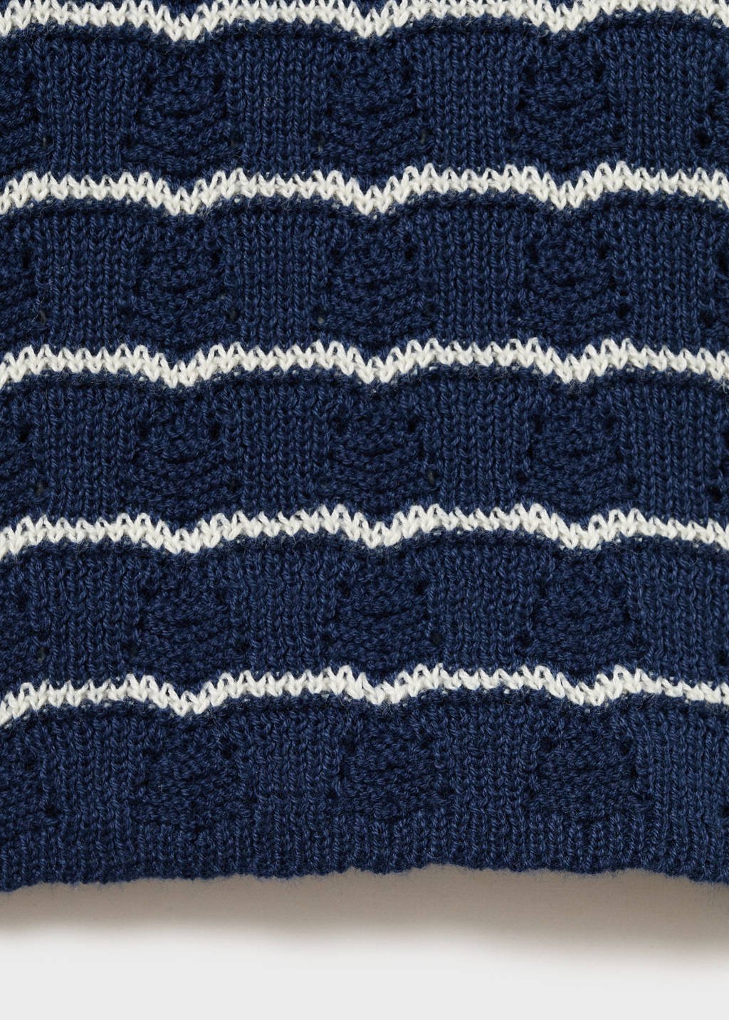 Mango Kids casual broek donkerblauw