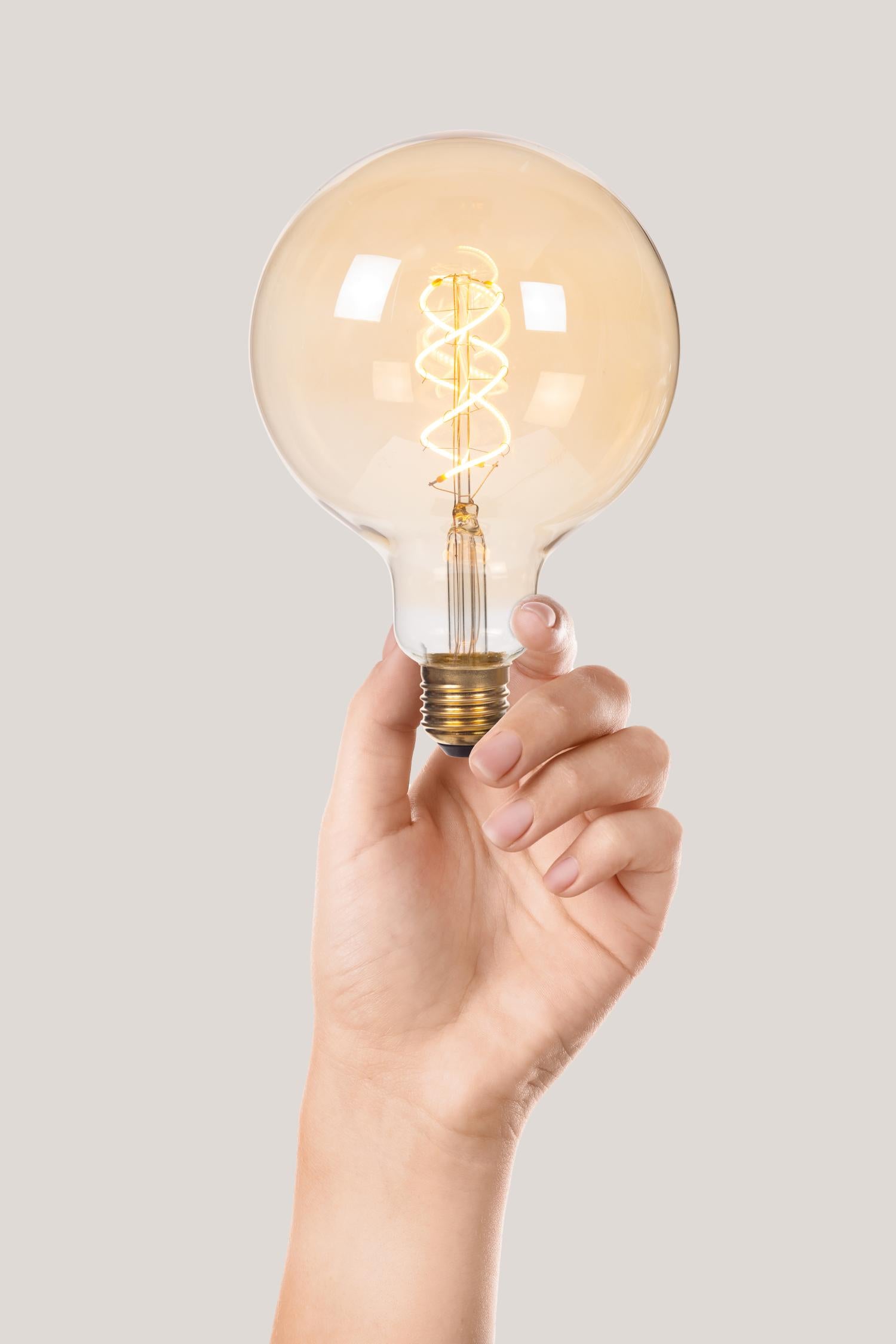 Lucide G125 Filament lamp - Amber