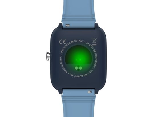 ICE WATCH - Montre connectée Smart Junior 3.0 Light bleu