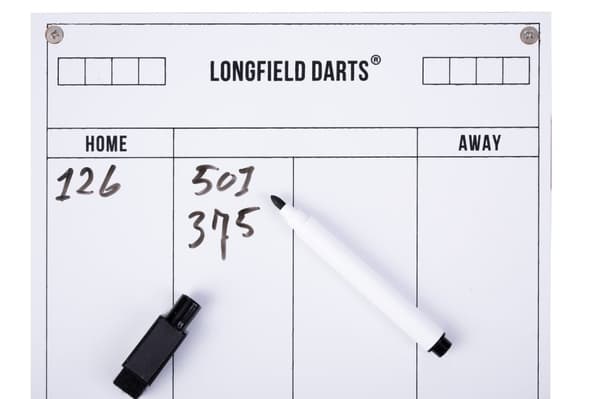 Longfield Dartskrev, Skap Og 2 Dartsett