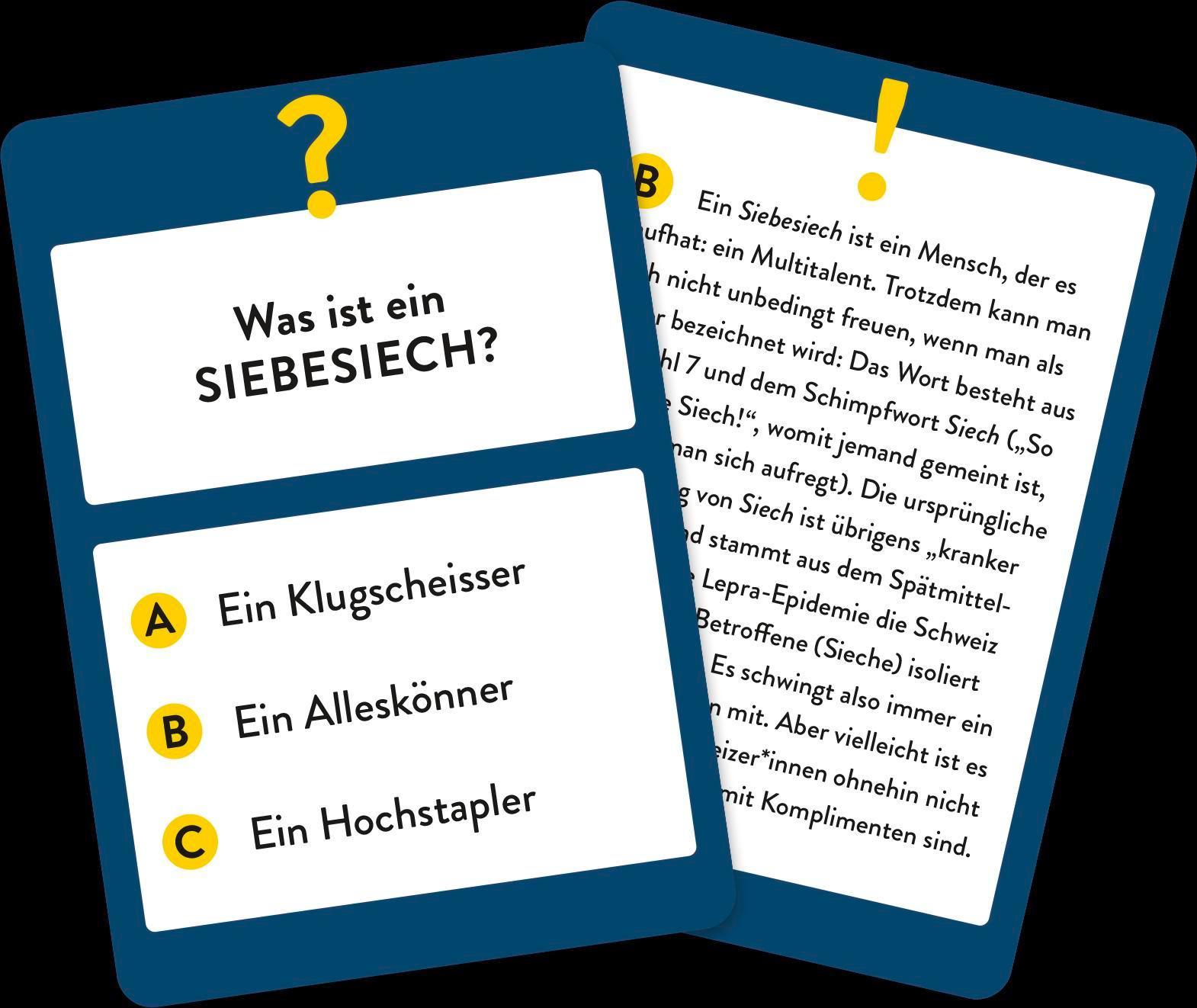 Grüezi! Das Schweizer Dialekte-Quiz