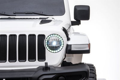 Jeep Wrangler Rubicon Elbil, Hvit