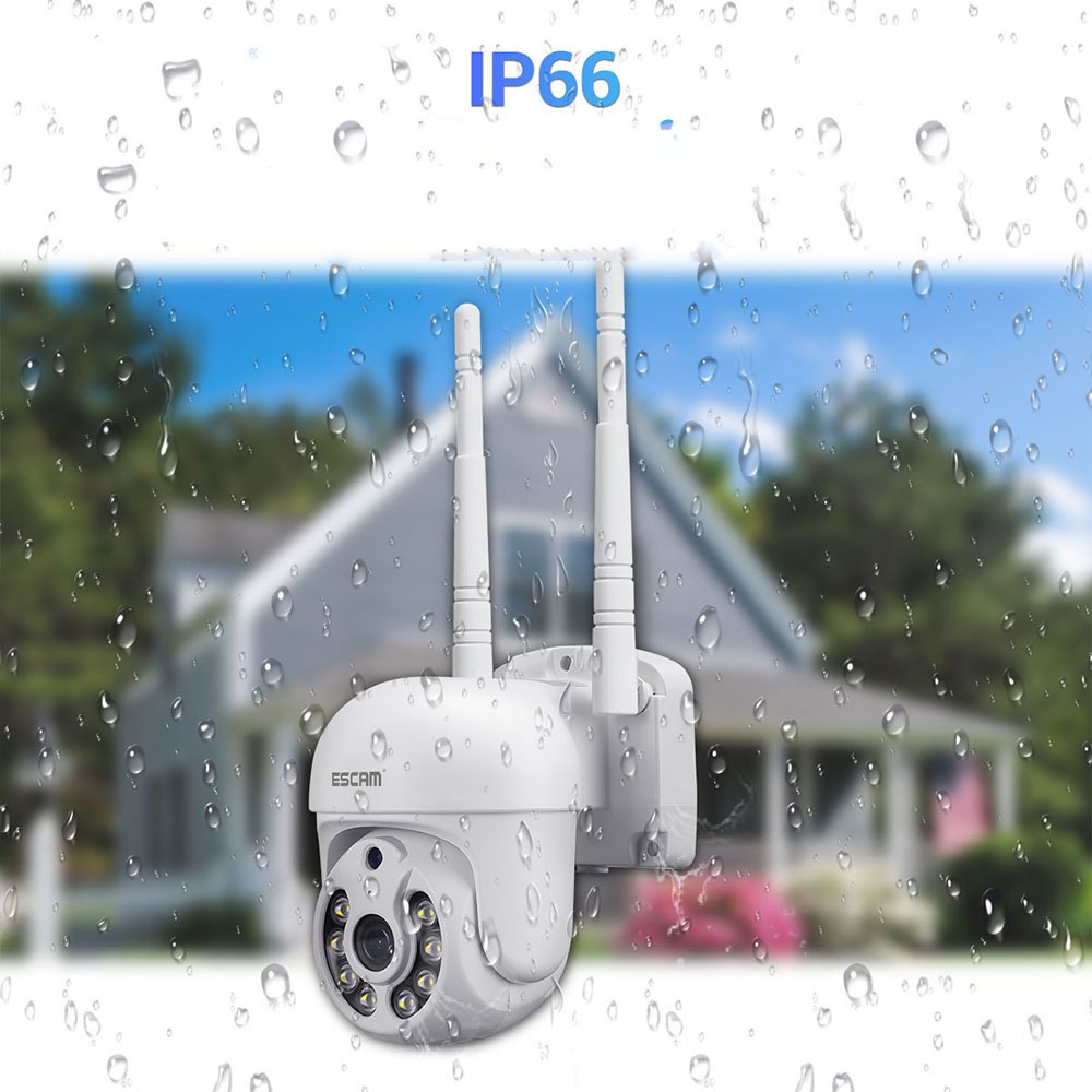 (3MP) 8x WiFi Internet IP NVR Überwachungskamera FullHD 1080p IR LED's Nachtsicht & Bewegungserkennung / Audio / IP66 (iOS/Android)