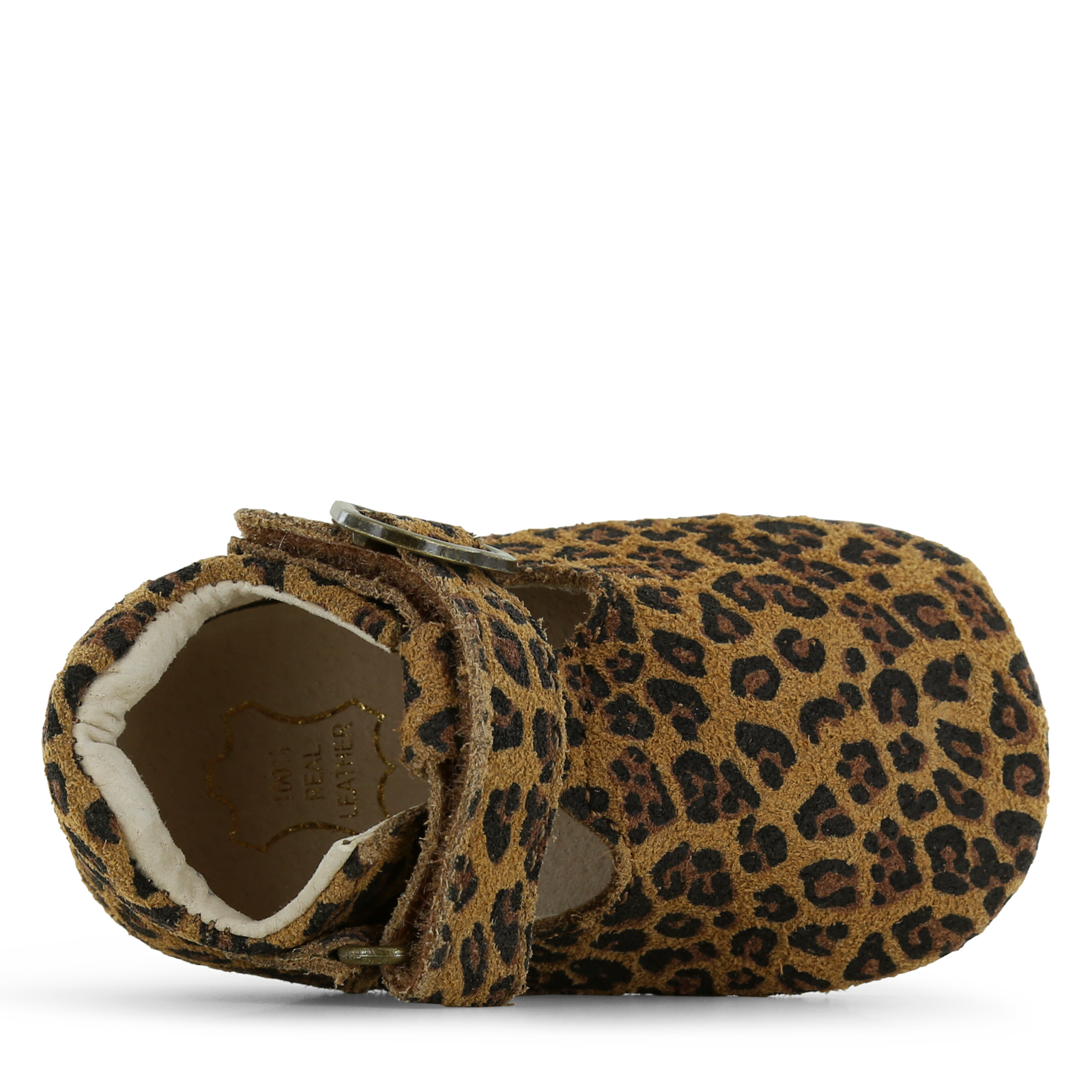 Shoesme BABY-PROOF® T-Bar Schuh mit Leopardenmuster