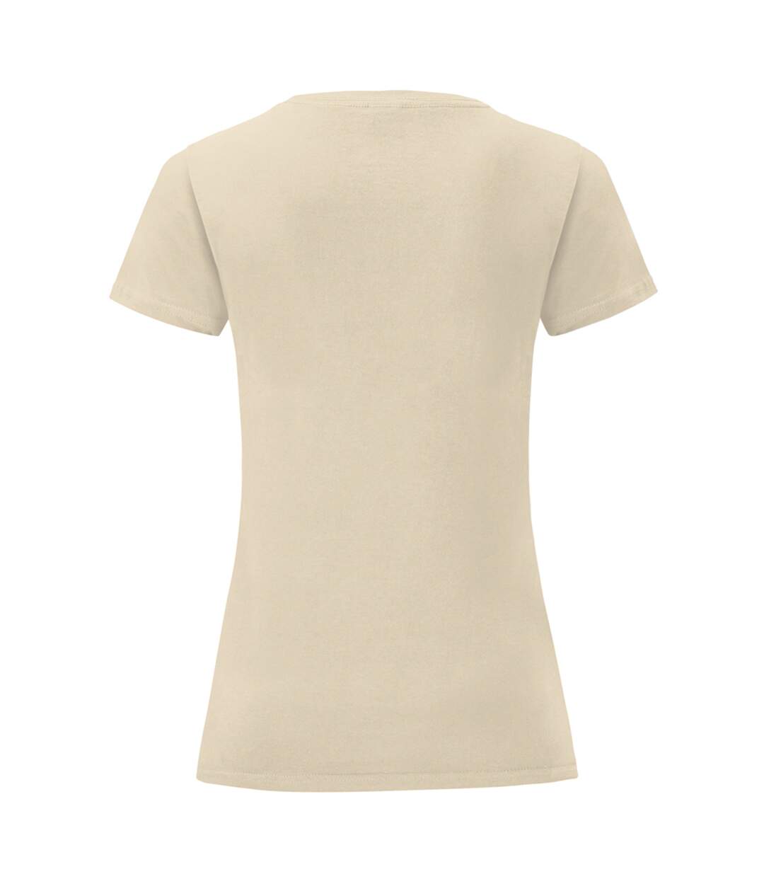 Fruit Of The Loom - T-shirt manches courtes ICONIC - Femme (Beige) - UTPC3400