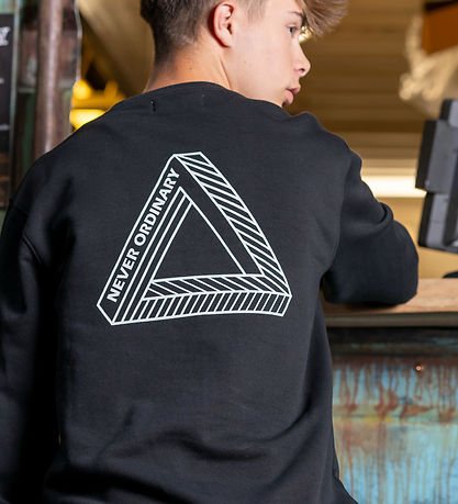 Hound Sweatshirt - Sort m. Print