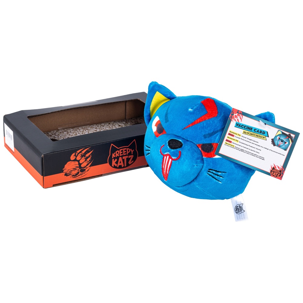 Kreepy Katz Katzenstreu 10cm McScratcherson Plüschtier