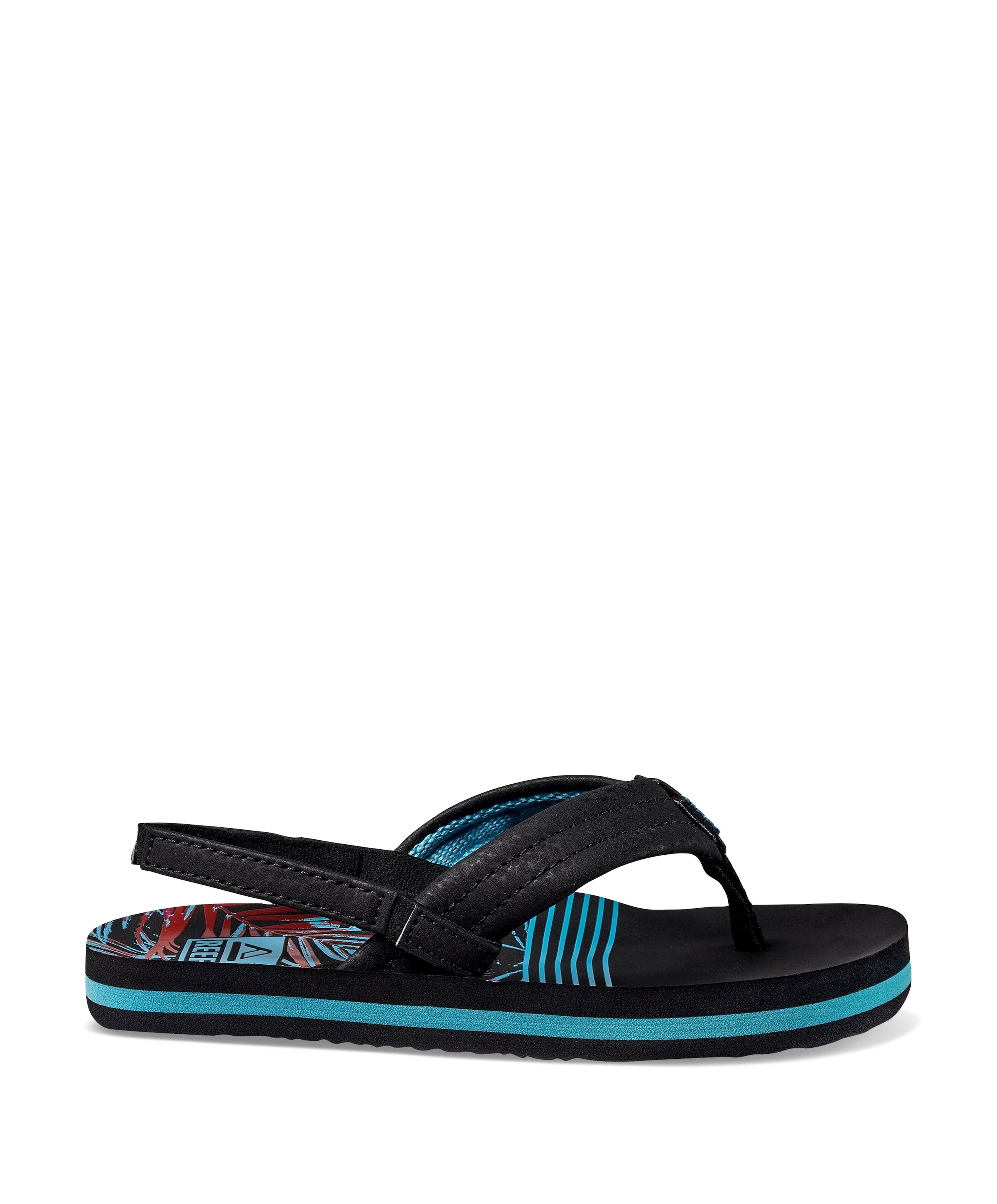 Reef Ahitropical jongens slippers zwart