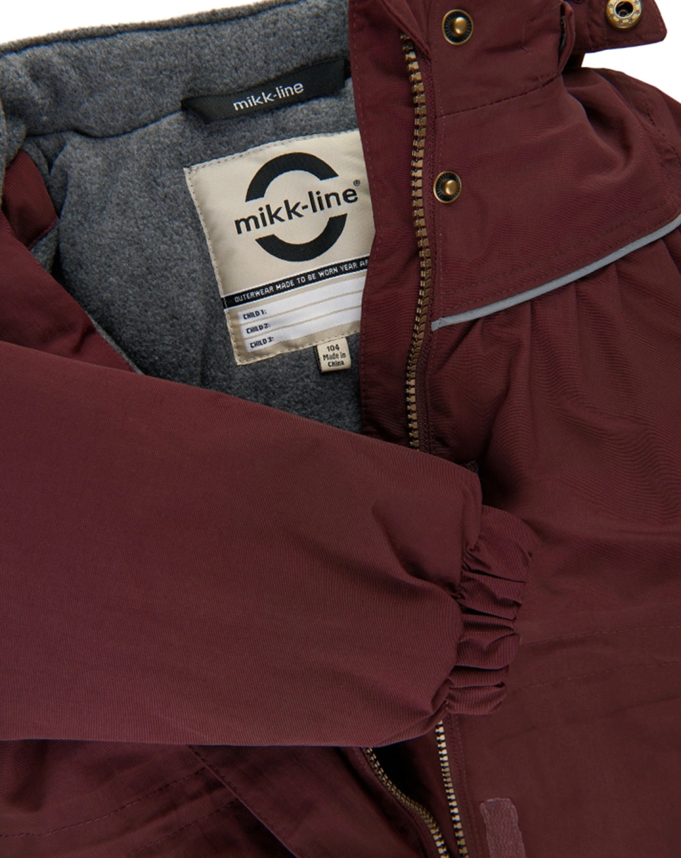 Funktionswinterjacke GIRLS SOLID in huckleberry