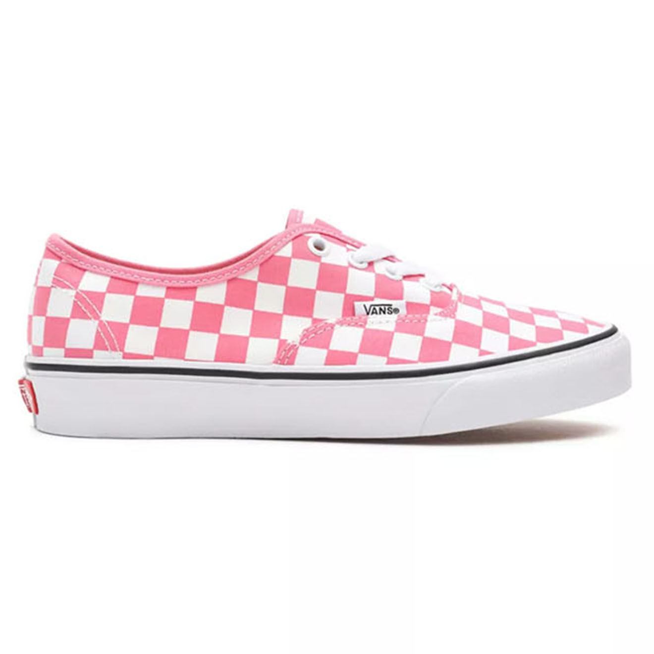 Vans Sneakers en Toile Checkerboard Authentic rose/blanc