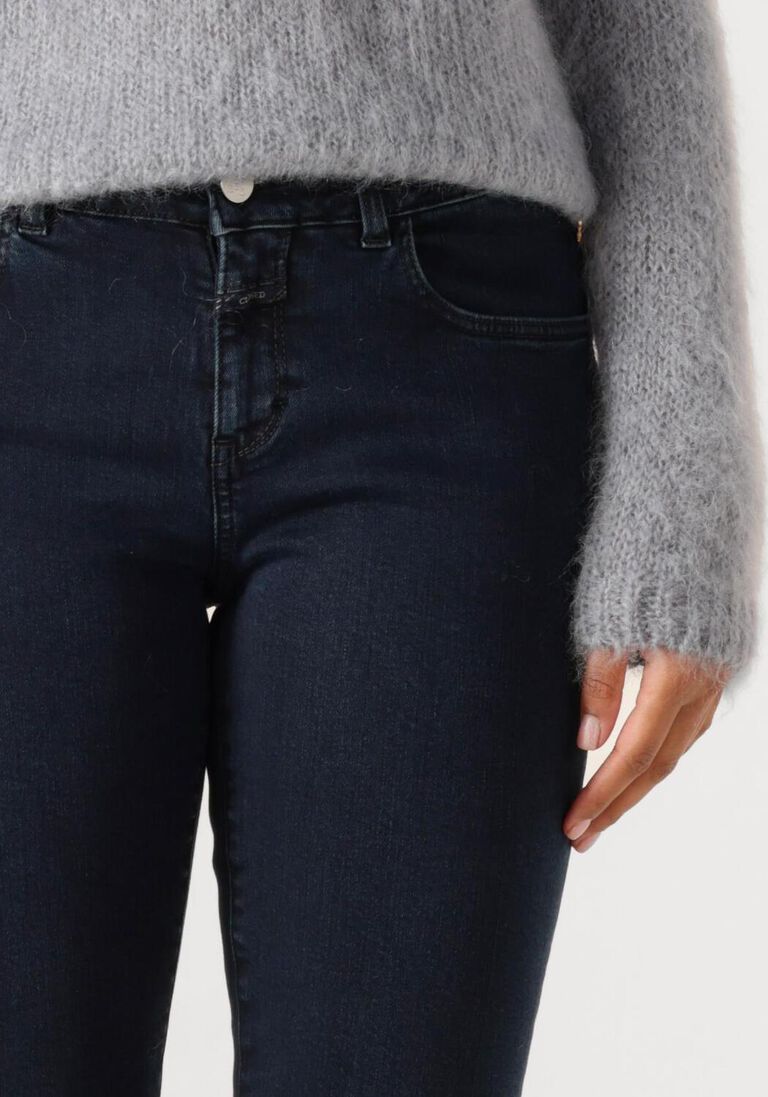 donkerblauwe closed slim fit jeans baker 2
