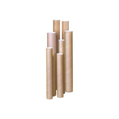 10 Tubes d'expédition ronds - 4,5 cm (diamètre) x 76 cm - Logistipack