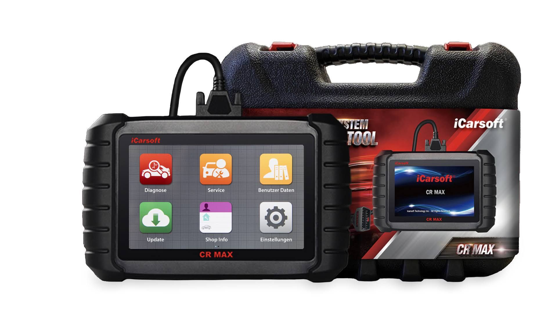 Diagnosegerät iCarsoft CR MAX UNIVERSAL OBD Scanner