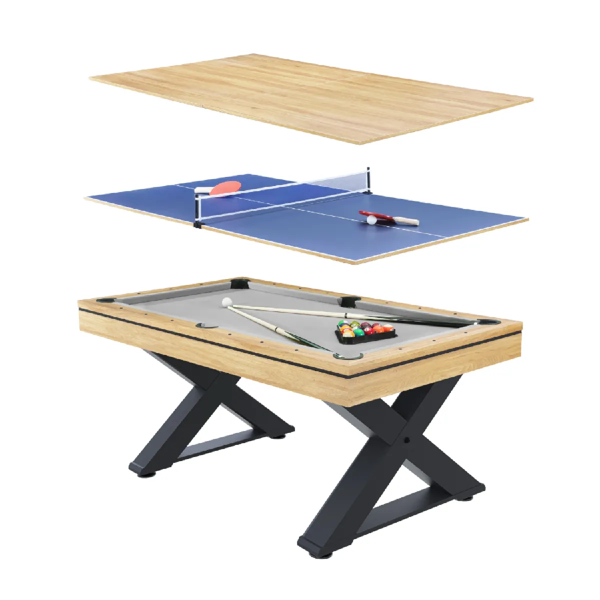 Concept Usine Table Multi-Jeux TEXAS II