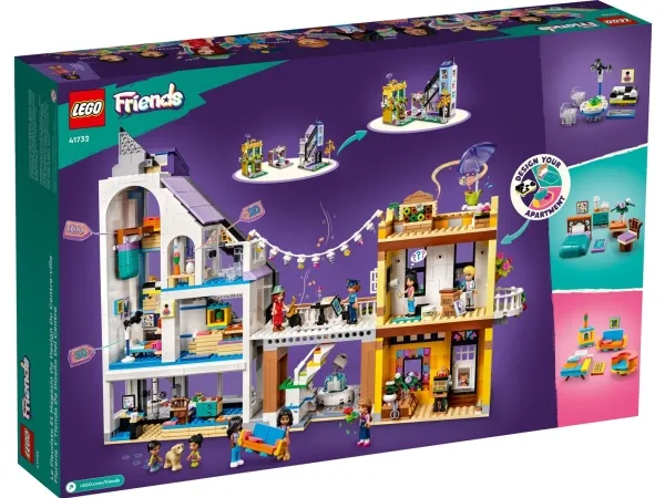 LEGO Friends 41732 Midtbyens blomster- og designbutikker