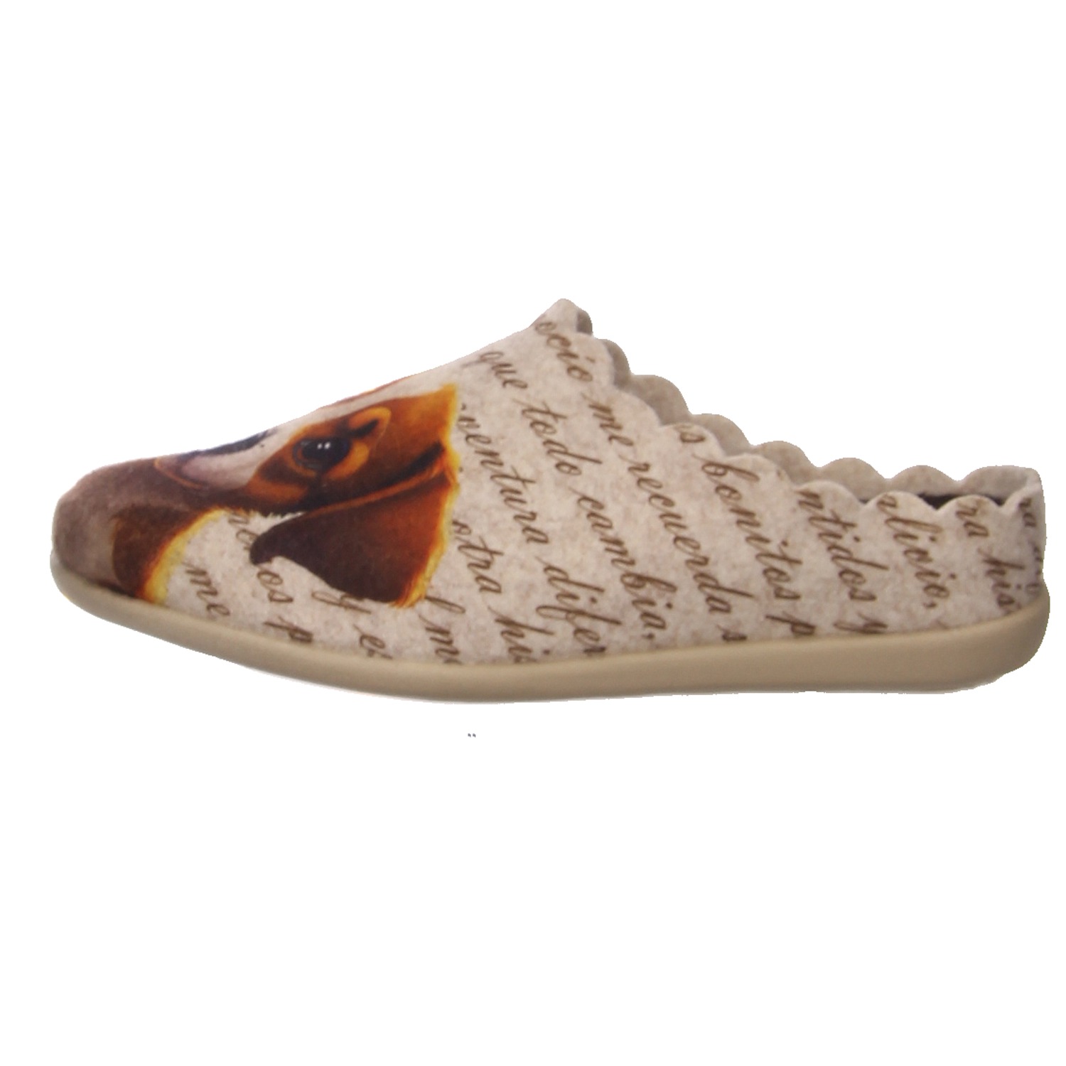 Becker Pantoffeln beige beige