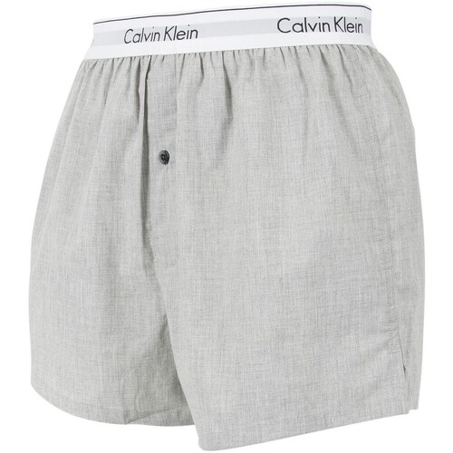 Calvin Klein Jeans - Pack De 2 Bóxers Tejidos Ajustados Con Logo Multicolor