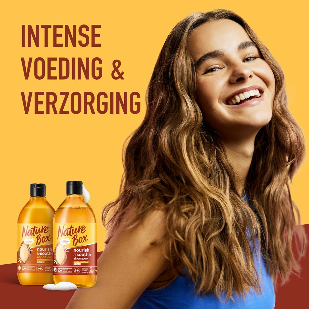 6x Nature Box Argan Nourishment Conditioner385 ml