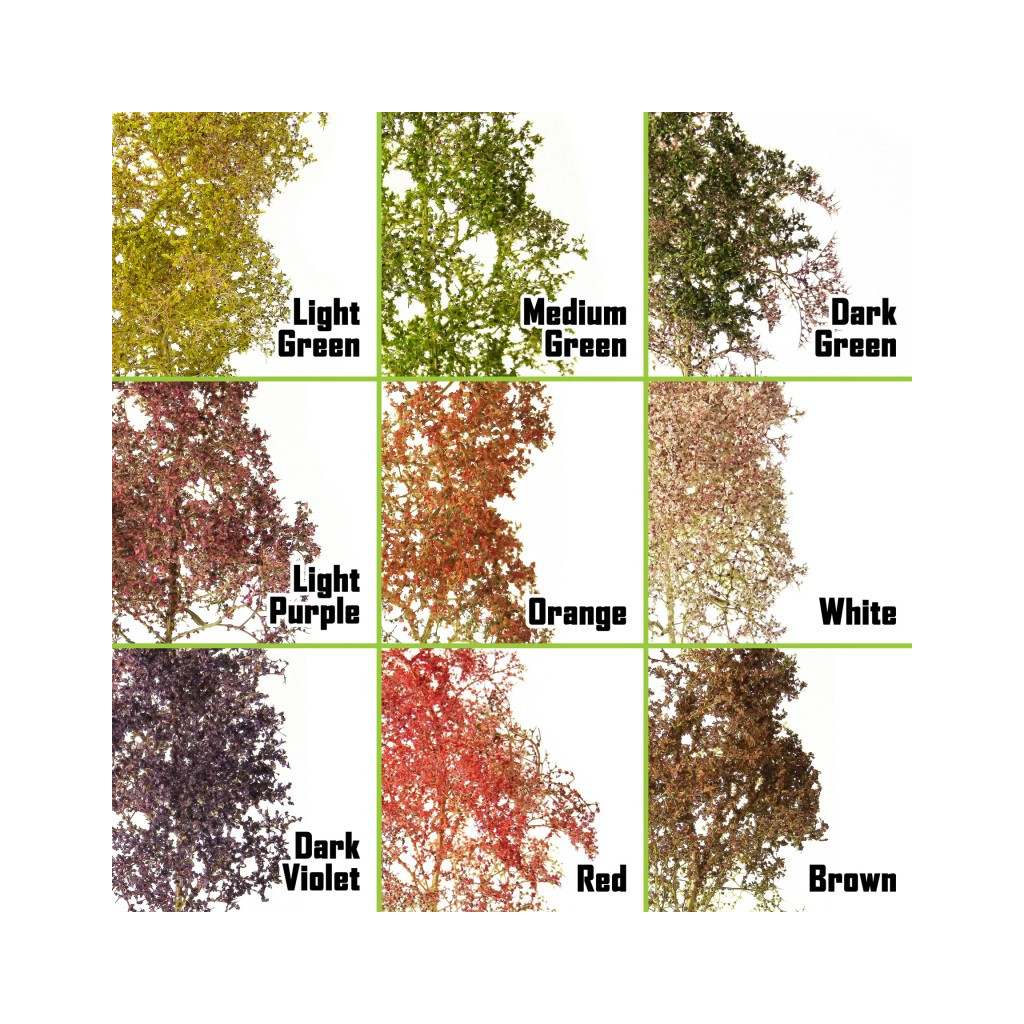 Micro Feuilles - Mélange Blanc