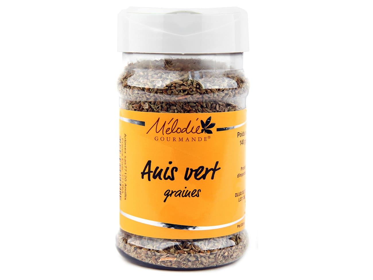 Anis vert graines - 125 g - Mélodie Gourmande