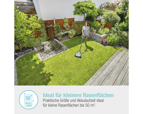 GARDENA HandyMower 22/18V (Power for All) accu grasmaaier inclusief accu en lader