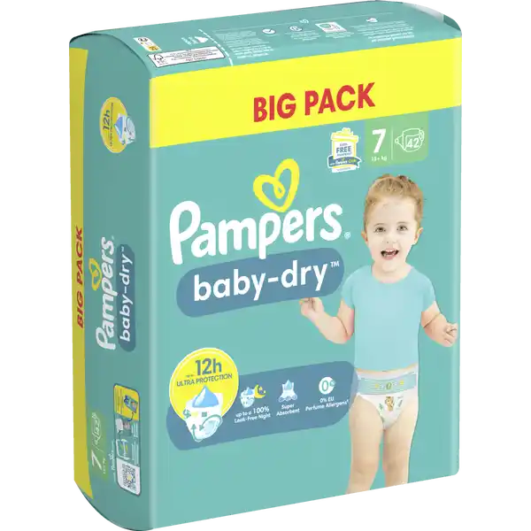 baby-dry Windeln Gr.7 (15+kg) Big Pack
