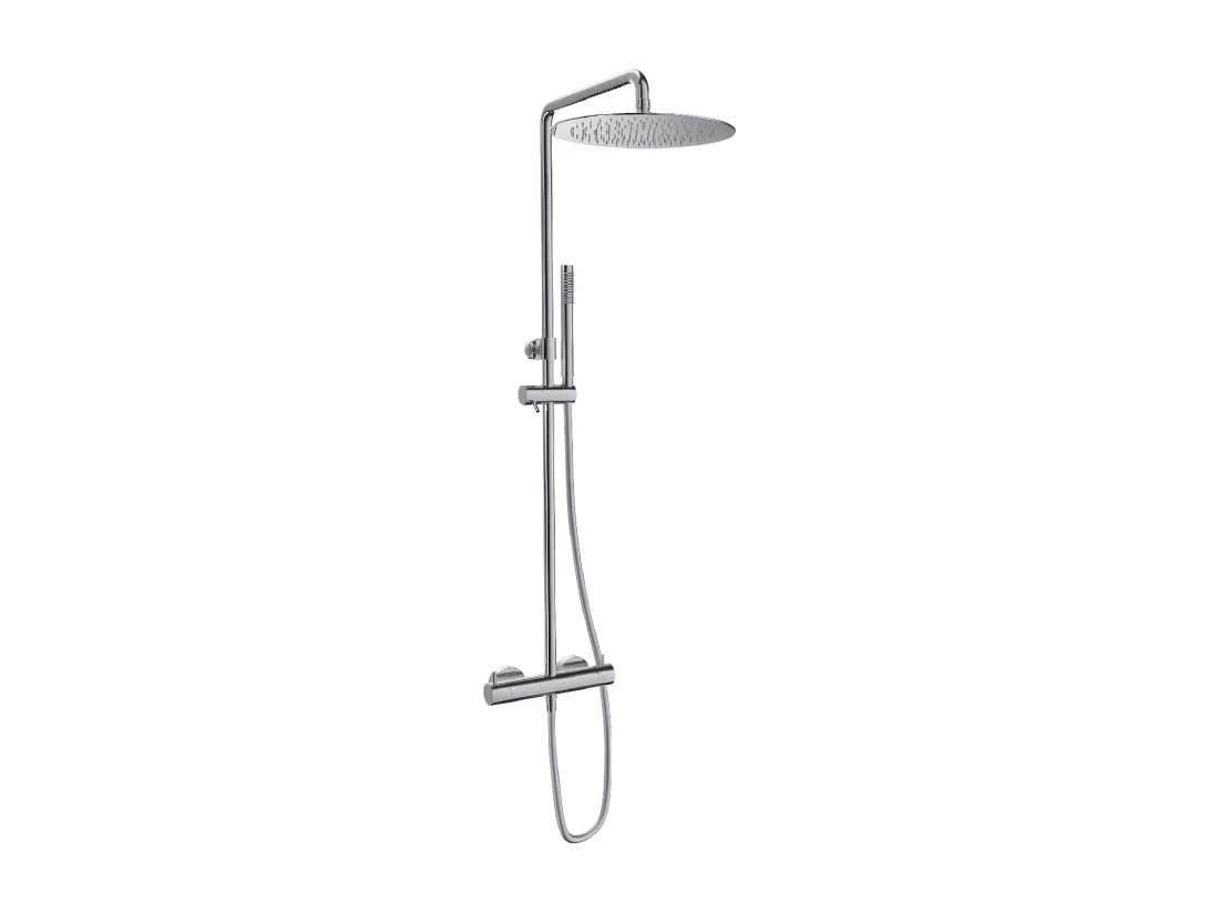 Colonne de douche thermostatique LOOP Chrome