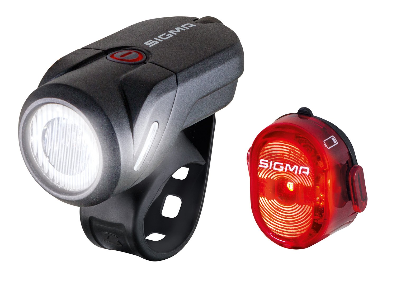 Sigma Sport Aura 35 og Nugget II lygtesæt