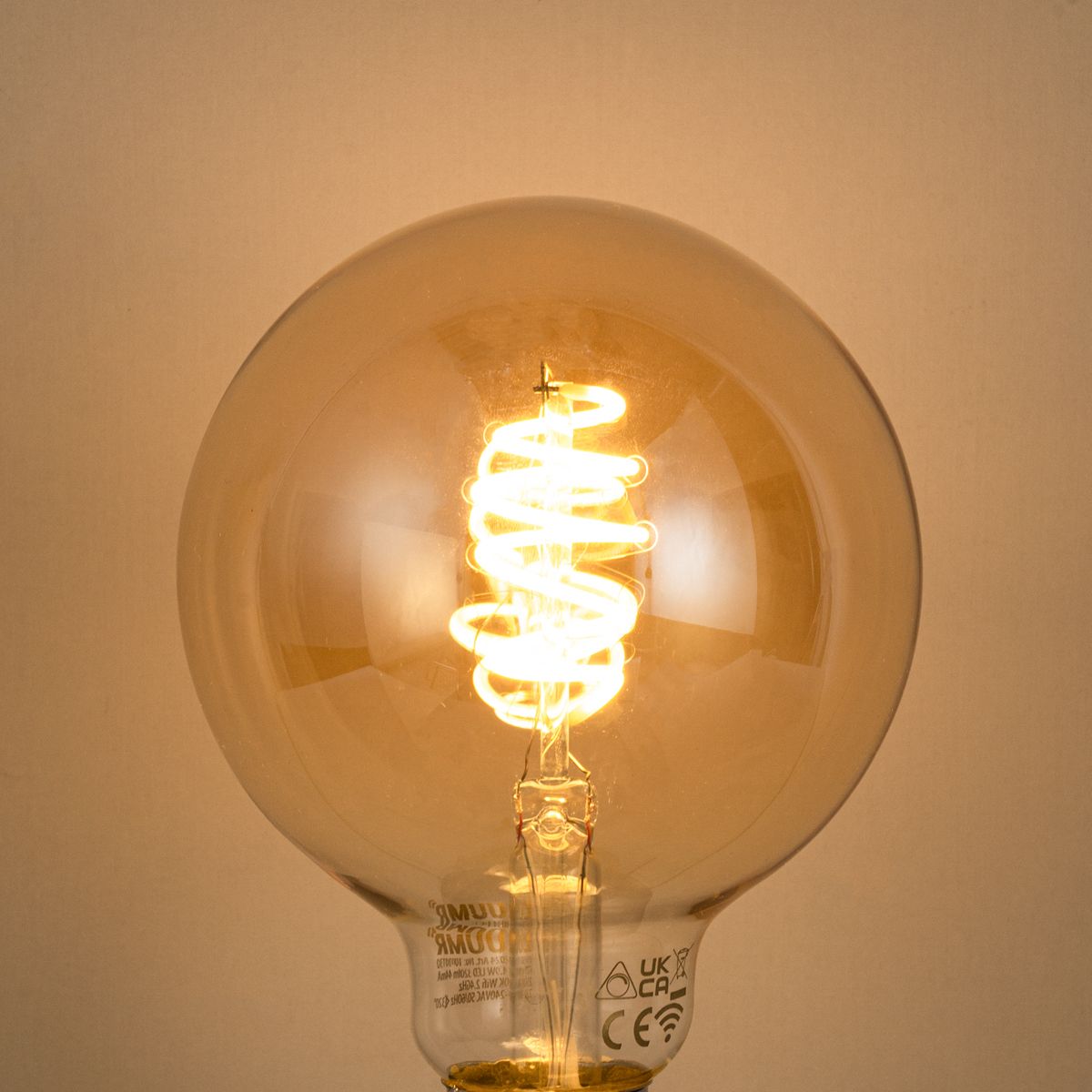 Smart plafondlamp donkerbrons 6-lichts incl. 6 Wifi G95 - Sydney