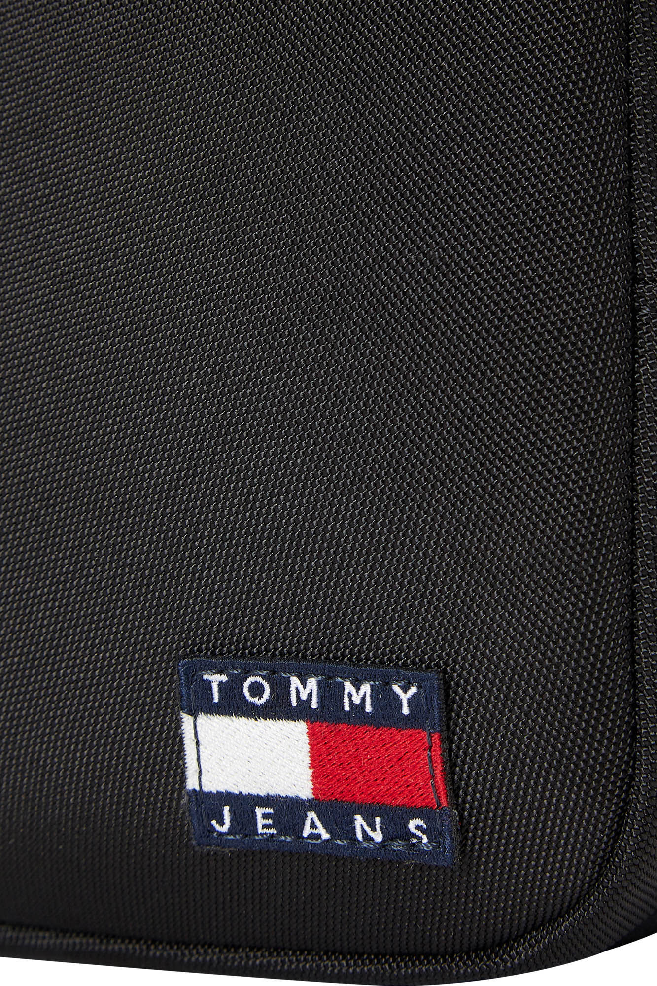 Bolsa de ombro masculina Tommy Jeans com bandeira