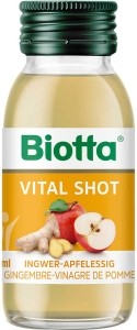 Biotta Vital Shot Ingwer Apfelessig, 16 x 60 ml