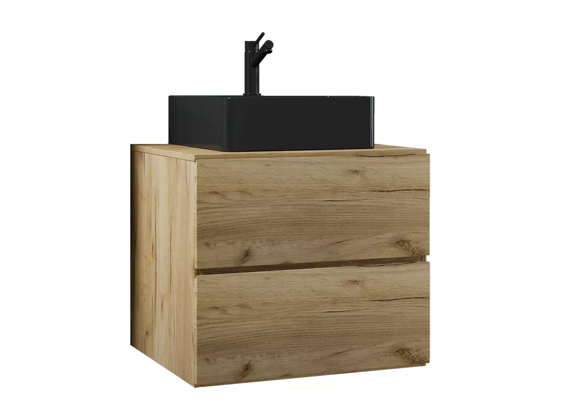 Plan de toilette 2 pièces Lavabo Lendas S BL