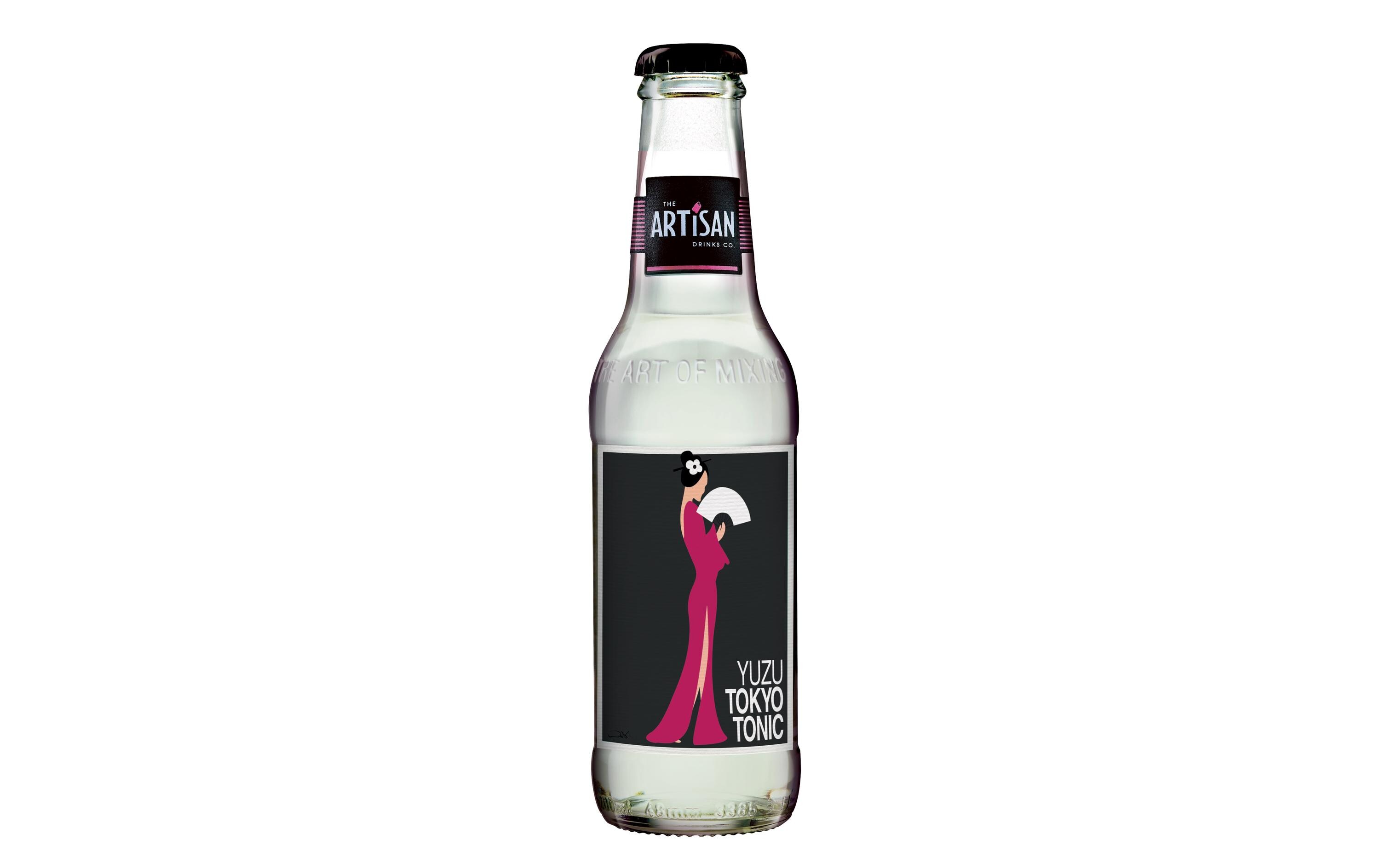 Soft-Drinks Yuzu Tokyo Tonic 4 x 0.2 lChinin- und kohlensäurehaltiges Erfrischungsgetränk