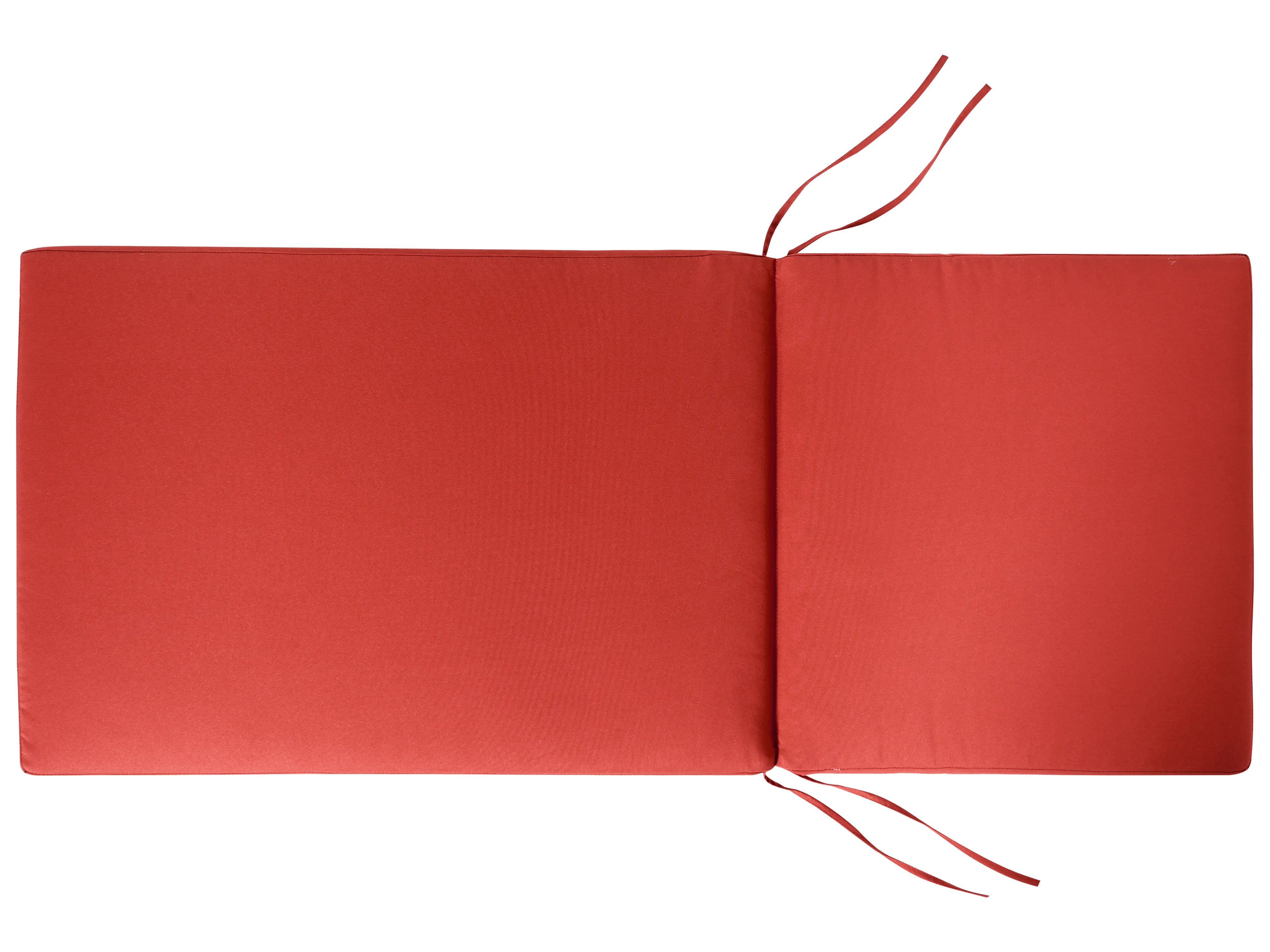 Set van 6 rug/zitkussens JAVA/AMANTEA PREMIUM 50 x 70 cm Rood