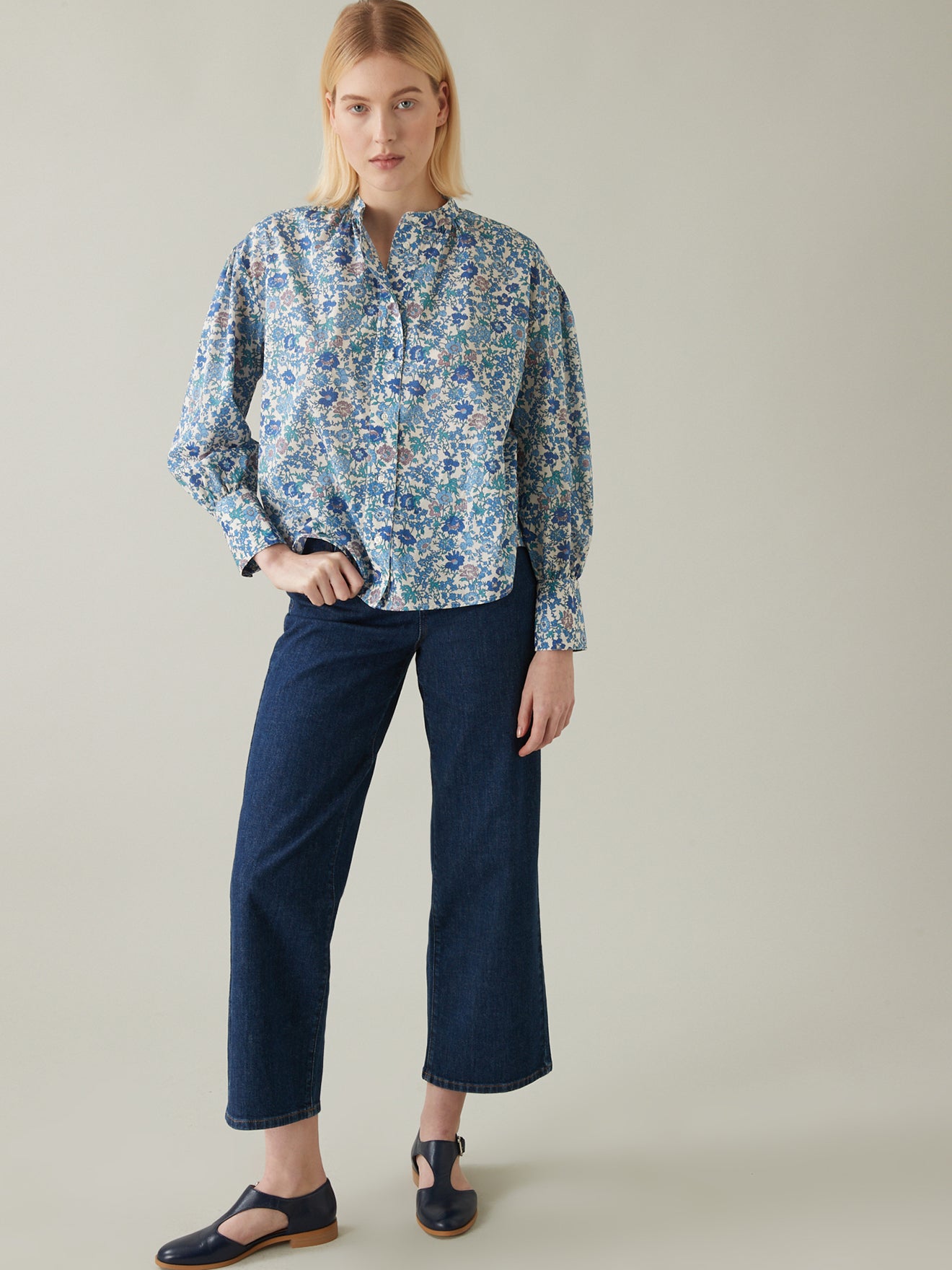 Chemise oversize femme tissu Liberty - Limited Collection