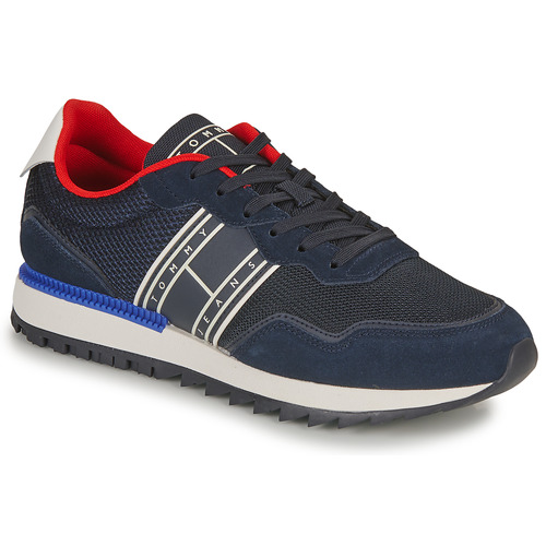 Tommy Jeans - TJM RETRO RUNNER - Marine / Blanc
