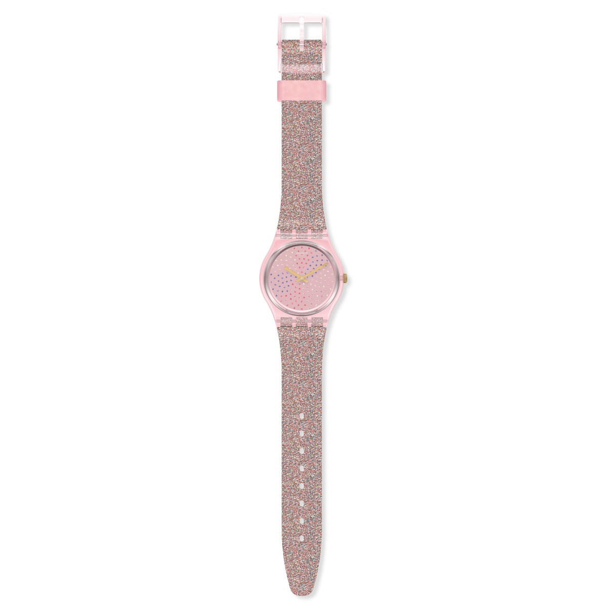Montre Swatch femme plastique et silicone rose