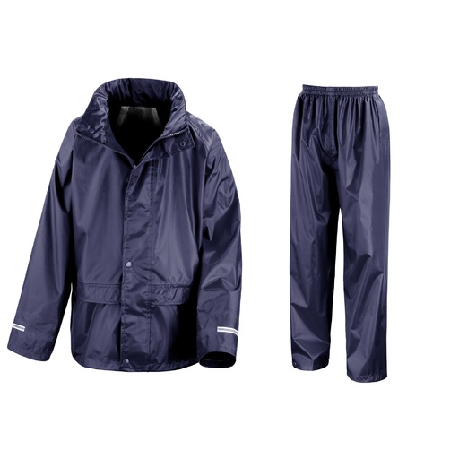 Conjunto básico de capa de chuva infantil de 2 peças - Resultado do modelo
