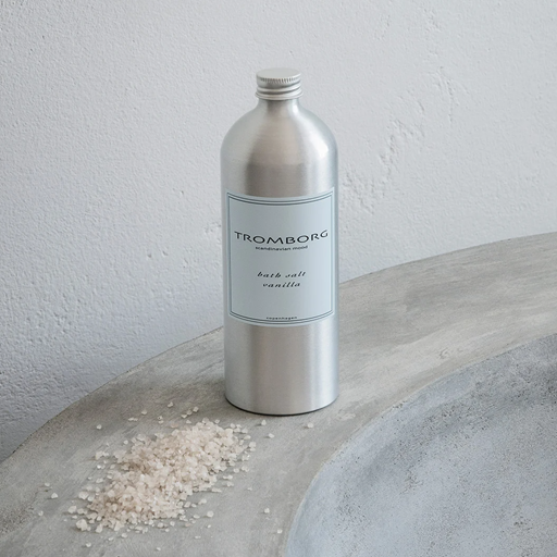 Tromborg Bath Salt, Vanilla, 600 ml