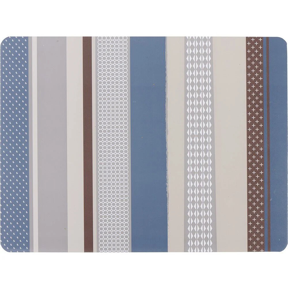 Set de table rectangulaire mdf imprimé Bayadère Actuel