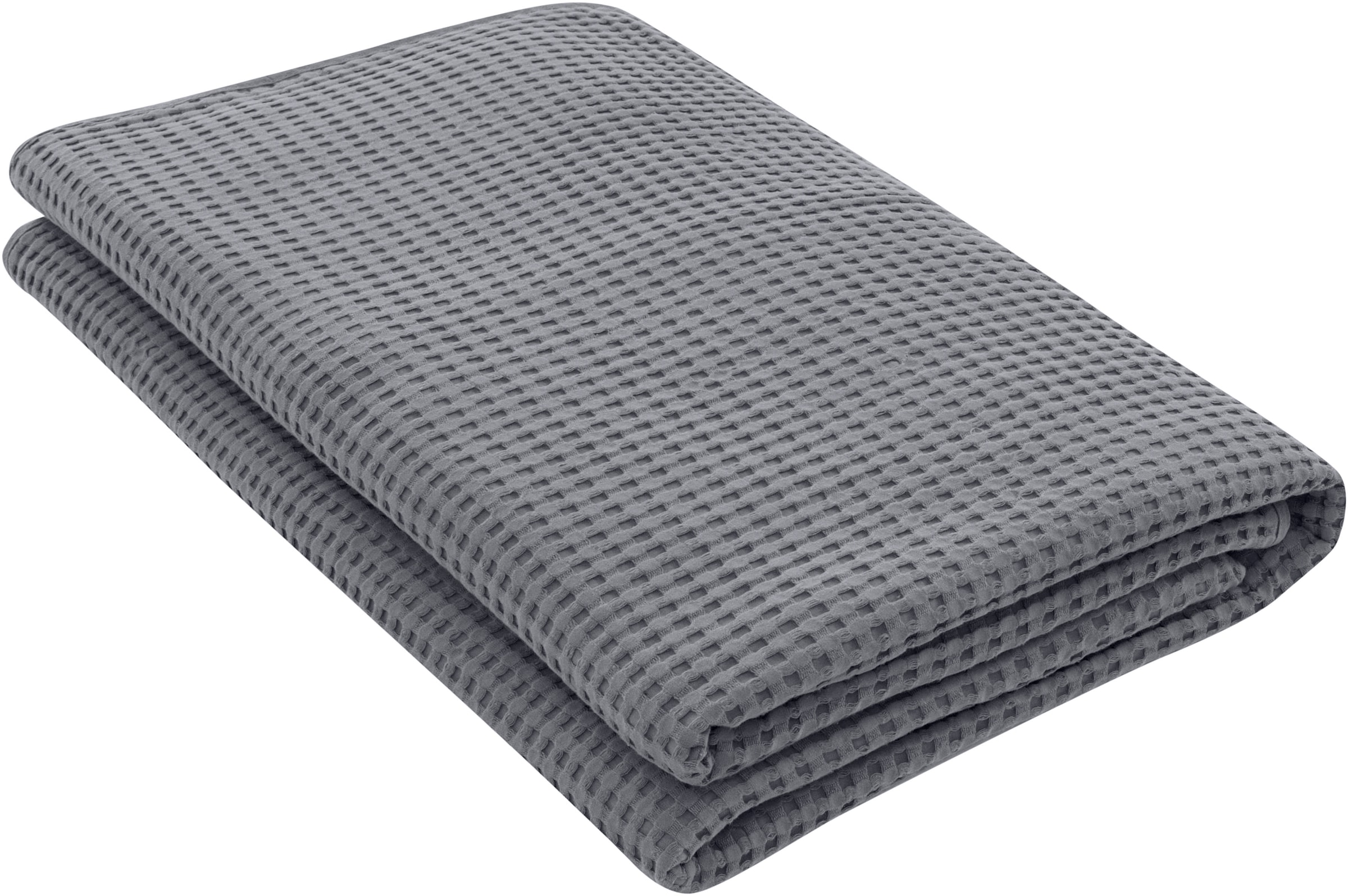 GOODproduct Tagesdecke »Greta« in Waffelpiqué Optik, viele Farben erhältlich, Decke ab 140 x 200 cm