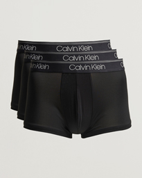 Calvin Klein 3-Pack Micro Stretch Trunk Black