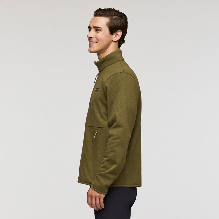 Cotopaxi Envo Fleece Full-Zip Jacket Heather Live Oak