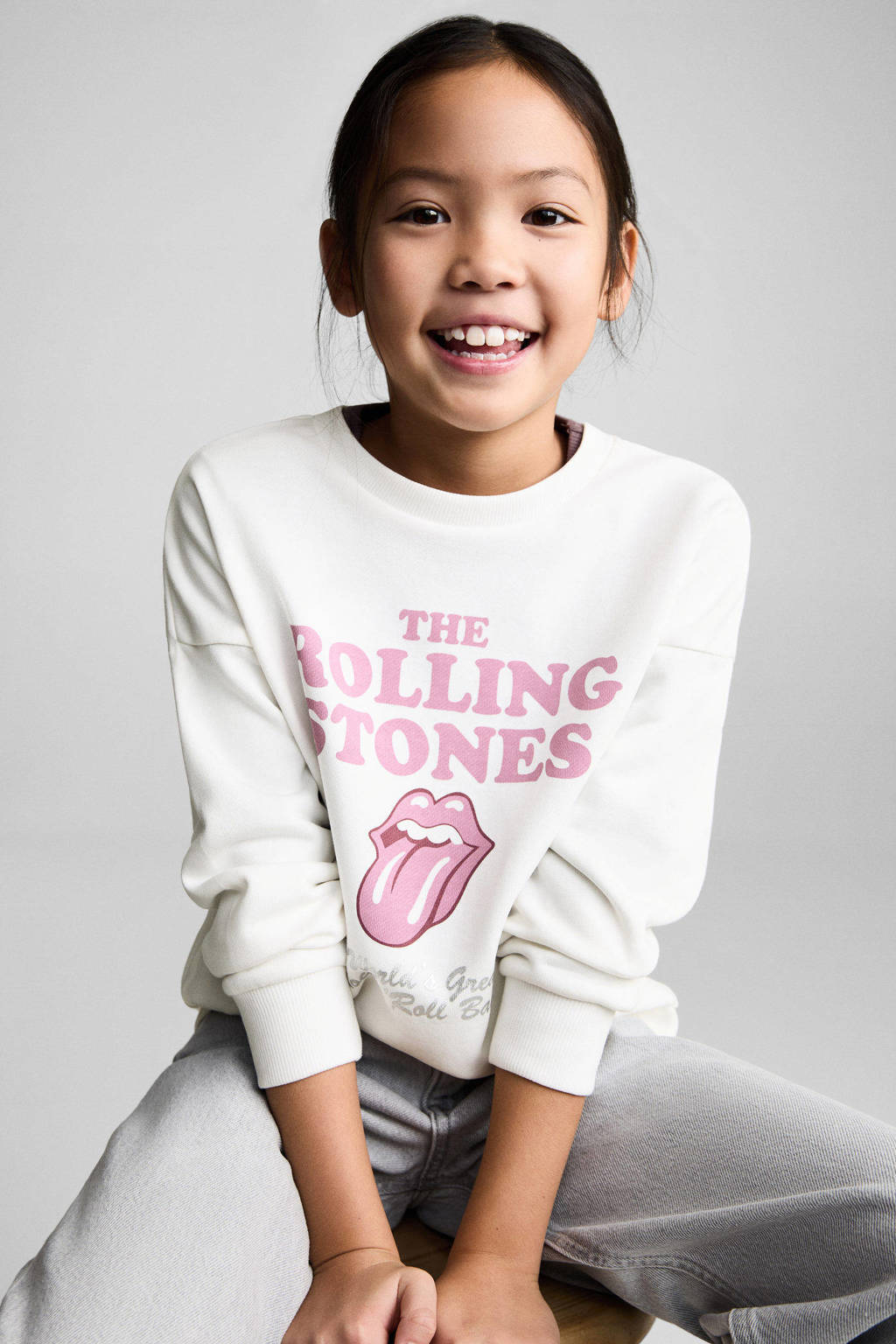 Mango Kids sweater wit