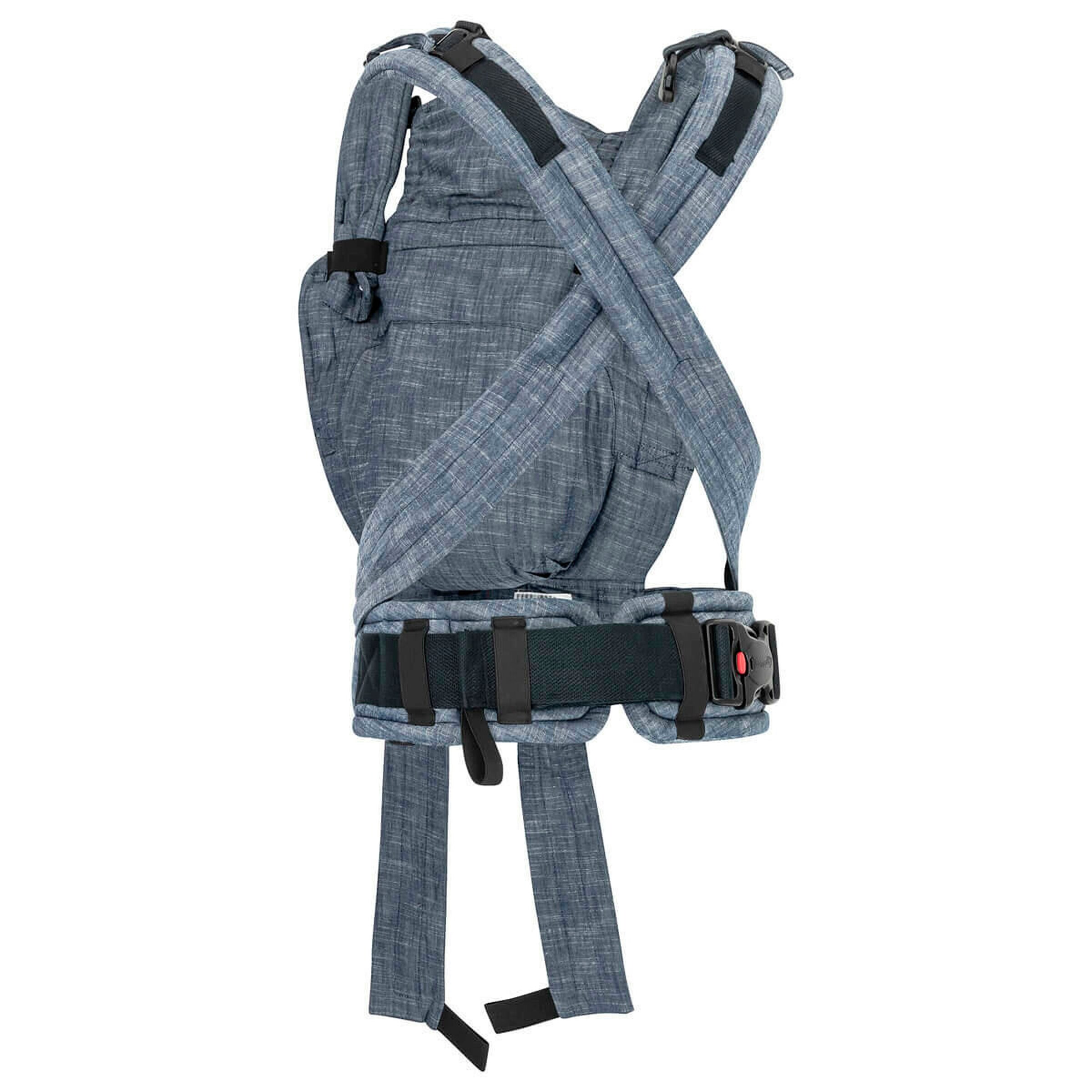 HOPPEDIZ® Babytrage Nabaca Basic-Set Denim