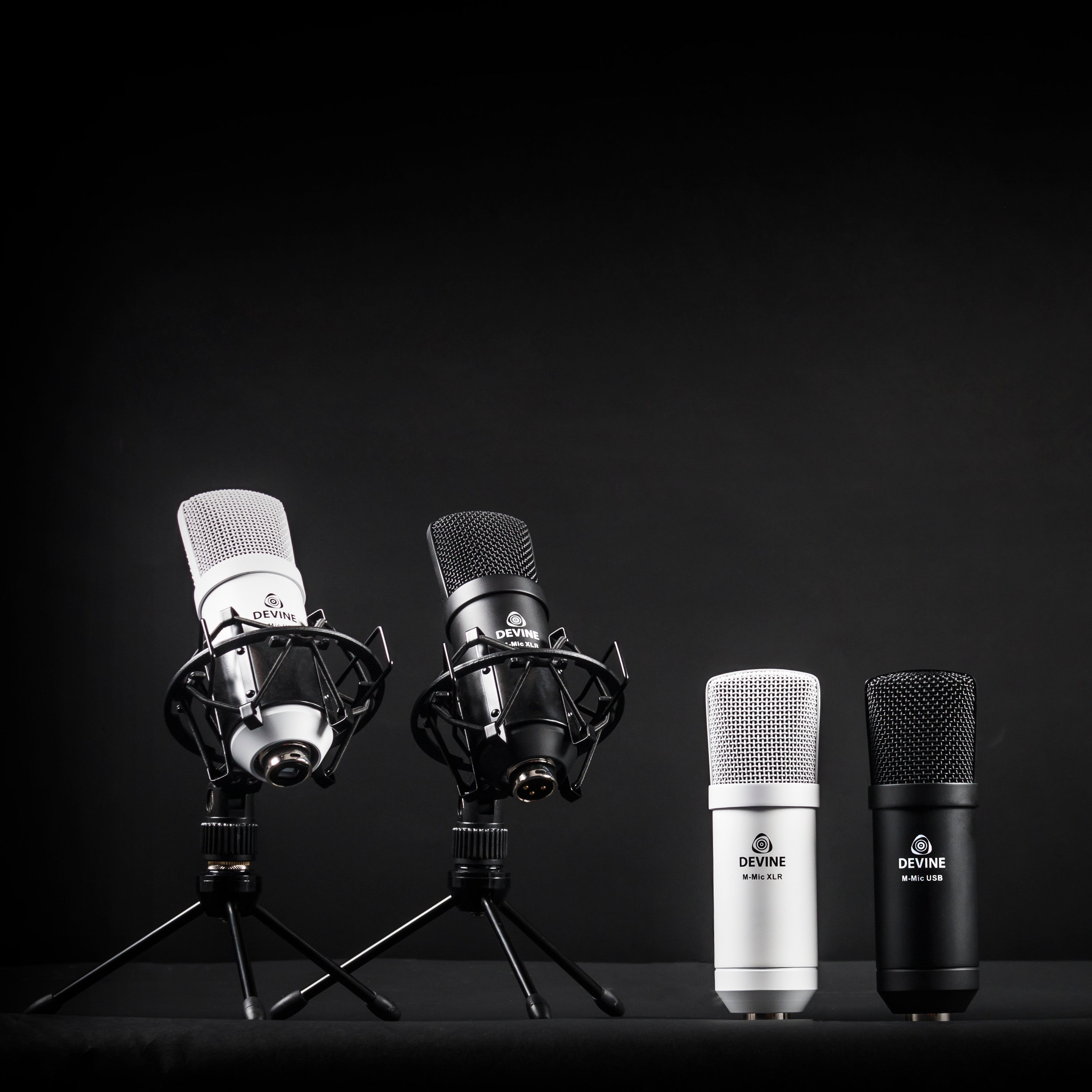 Devine M-Mic USB BK condensatormicrofoon zwart