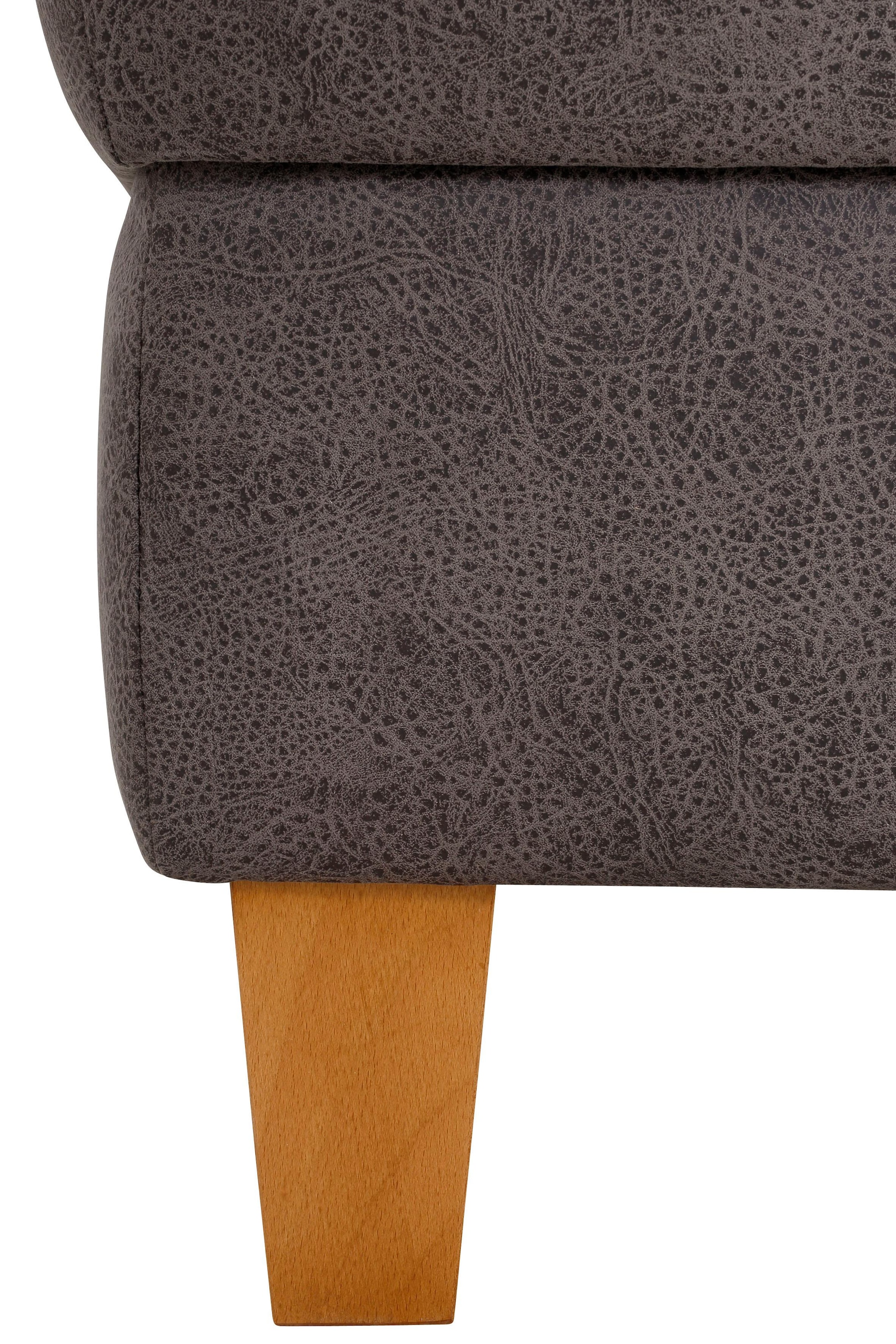 Home affaire Polsterhocker »Palmera, B: 58 cm« mit Stauraum, Federkern