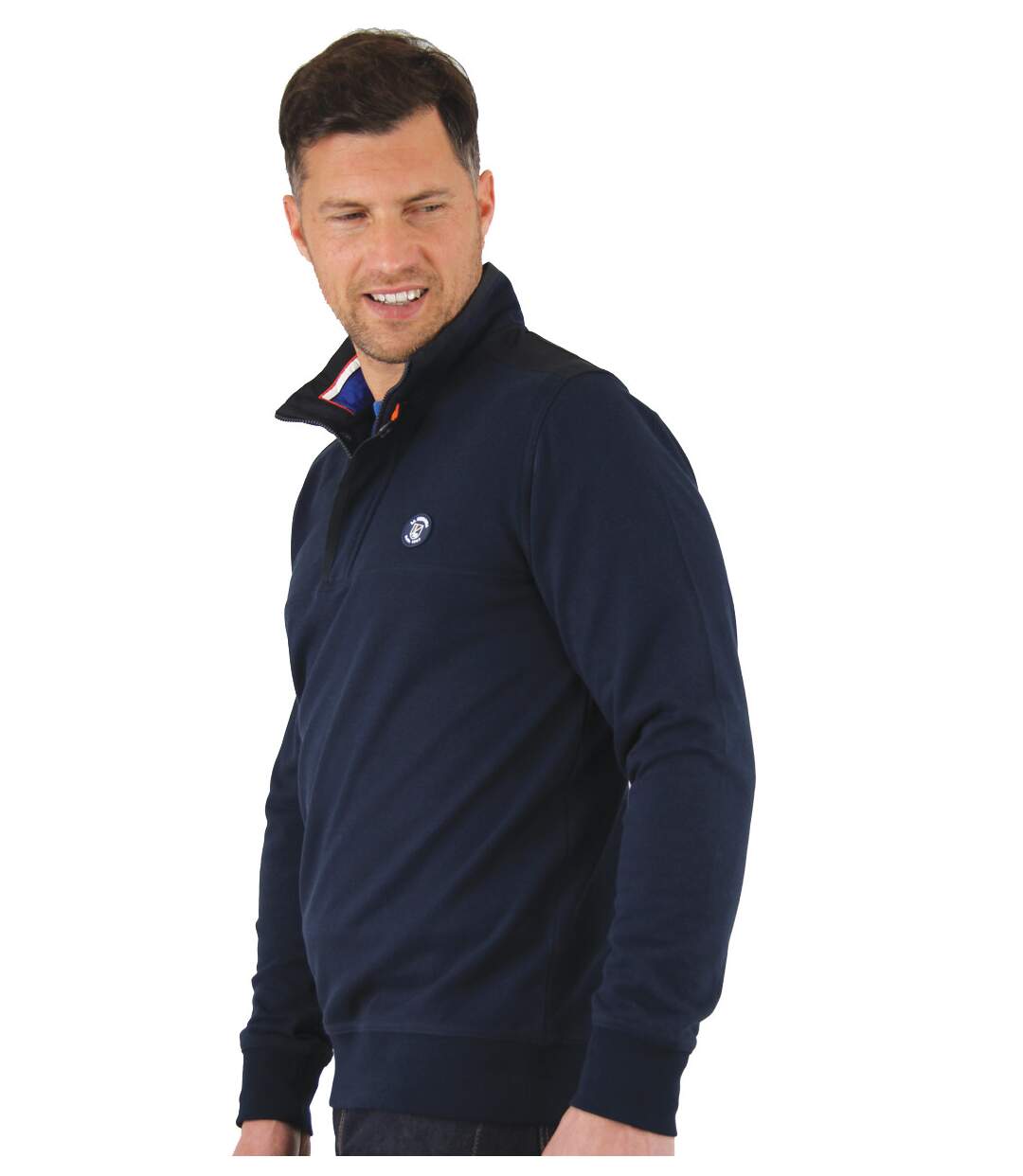 Sweat fantaisie maille piquée