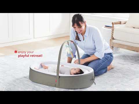 Skip Hop Landeau Portatif 2 Étapes - Gris Mélange